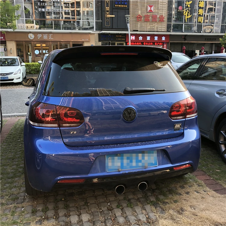 Спойлер для VW GOLF MK6 2011 2013 спойлер высококачественный из углеродного волокна