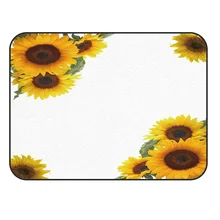 CHARMHOME заказной мягкий ковер Противоскользящий ковер Подсолнух цветочный ковер для гостиной коврик для спальни украшения дома аксессуары