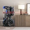 Free Shipping Auto Fold 4-Wheel Mobility Travel Scooter 6