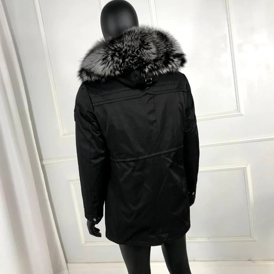 Warm Fashion Fur Parkas 