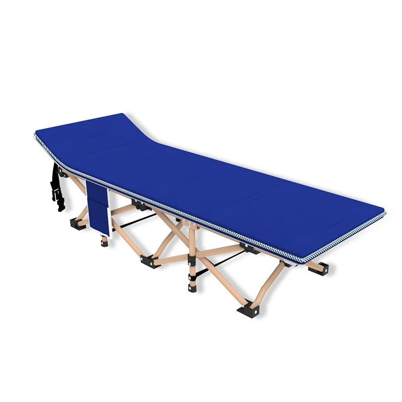 

Folding Bed Single Nap Office Lunch Break Recliner Home Adult Simple Portable Military Bed Multifunction