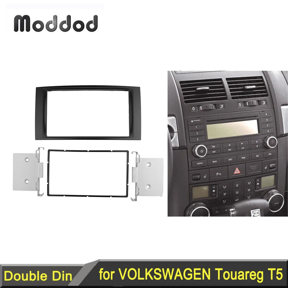 VW Transporter Multivan T5.1 Simple Din Stéréo Radio fascia panel & Wiring Kit