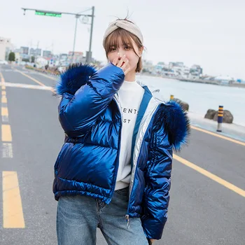 

Hooded Ladies Coat 2019 Winter Autumn Parkas New Fashion Casual Long Down Jacket Cotton Outwear Women Loose Slim Women's Jackets