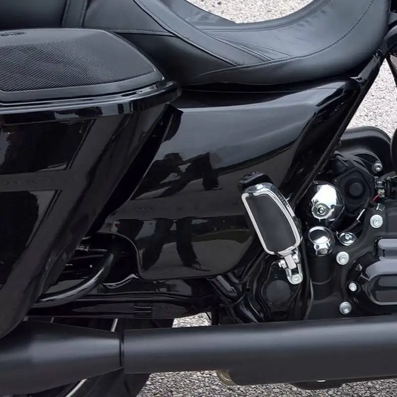 Расширенная растягивающаяся боковая панель для мотоцикла для Harley Touring Road King Road скользящий Electra Glide