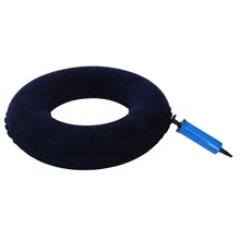 Флокированная поверхность круг надувные постельные принадлежности квадратная подушка для сиденья надувная Кусачка Подушка Анти-постельные подушки