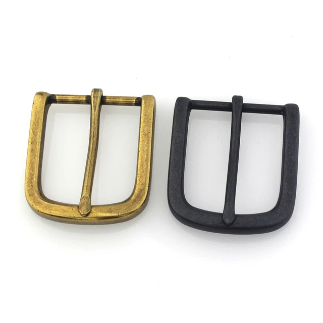 40mm Solid Stainless Steel Belt Buckle - Heavy Duty Metal Buckle For Leather Craft, Jeans & Accessories