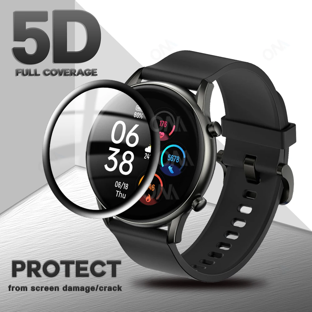 5d Screen Protector For Xiaomi Haylou Rt2 Ls10 Rt Solar Ls05 Ls05s Rs3 Ls04  Ls02 Smart Watch Protective Film Cover (not Glass) - Smart Accessories -  AliExpress