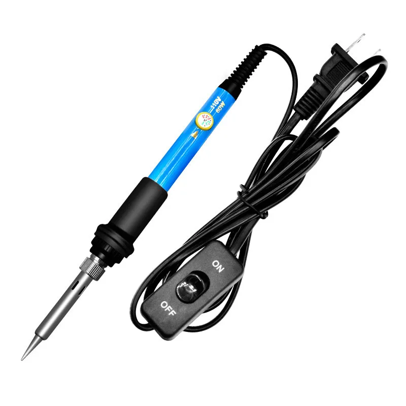 60W Adjustable Temperature Switch Electric Soldering Iron Digital Multimeter Electric Maintenance Welding Tool Set