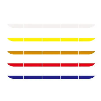 

2020 New Car Reflective Sticker Warning Strip Tape Traceless Protective Car Sticker Warn