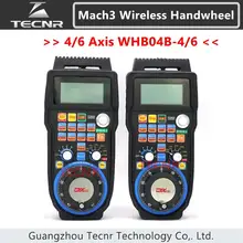 XHC CNC маховик беспроводной Mach3 MPG подвесной маховик для фрезерного станка 4 6 оси MPG WHB04B-4 WHB04B-6