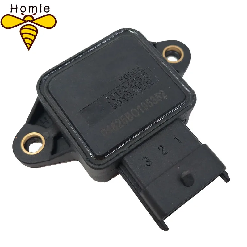 Датчик положения дроссельной заслонки TPS для Hyundai Accent Elantra Tiburon Cadillac Catera Dodge Kia Spectra