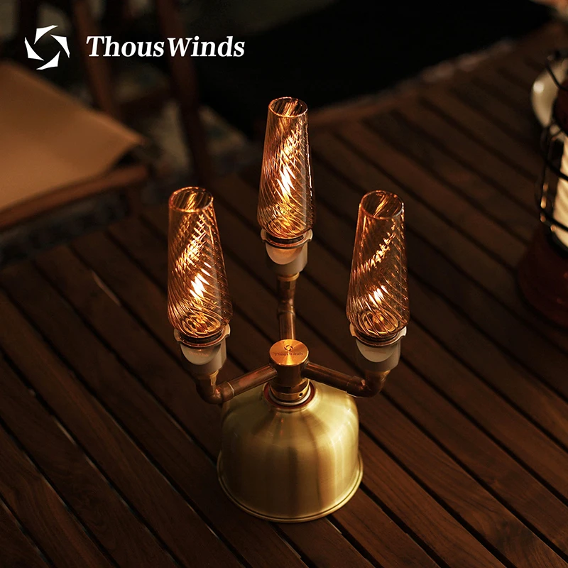 Thous Winds маленькая лампа ночной газовый фонарь для кемпинга портативная газовая