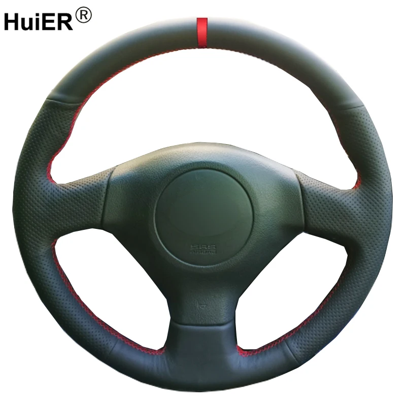 Рукоделие оплетка волана для Subaru Forester 2005 2008 Impreza 2007 (WRX STI) Outback 2007|Чехлы на руль| |