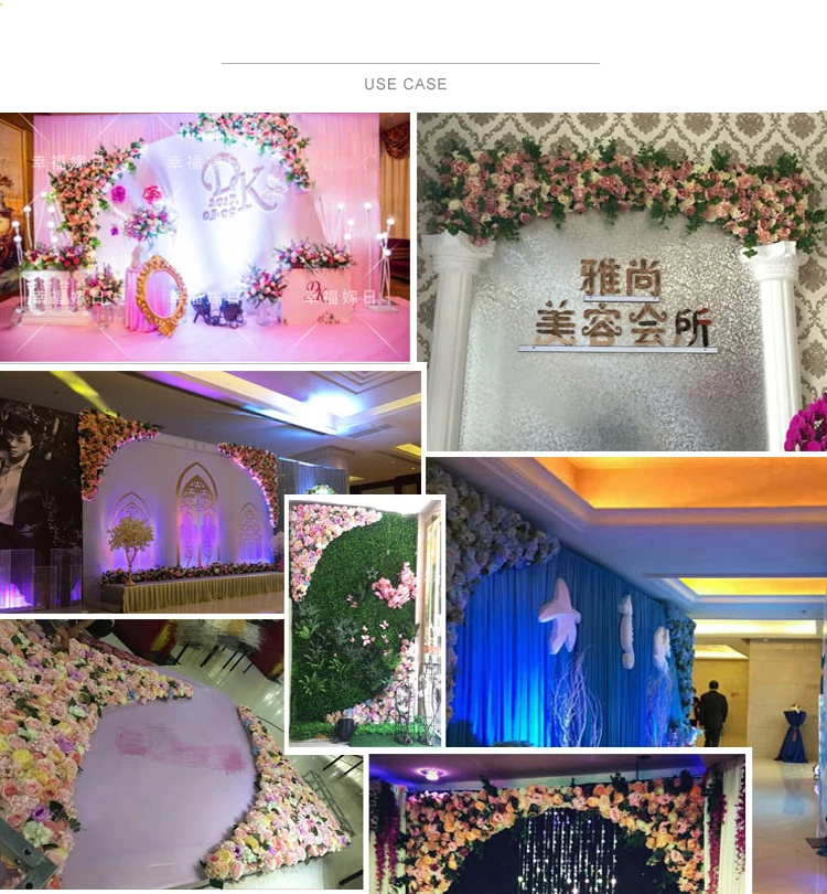 Wedding Articles Simulated Flower Pair Wedding Stage Background Props Flower Wall Original Flower Arrangement Individual Flower