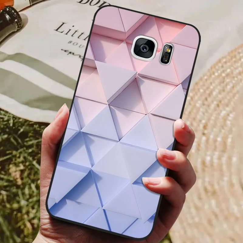 Cute Pattern Silicone TPU Phone Case - Soft Protective Back Cover Bumper