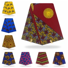 Нигерийский голландский Waxe высокого качества настоящий воск печать фабрика лидер продаж Африканский Анкара Tissus ткань материал для шитья 6 ярдов