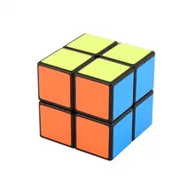 OCDAY высокое качество 2x2x2 магии кубики головоломка Скорость, для соревнований, подарки, обучающие и развивающие игрушки зеркальный волшебный куб