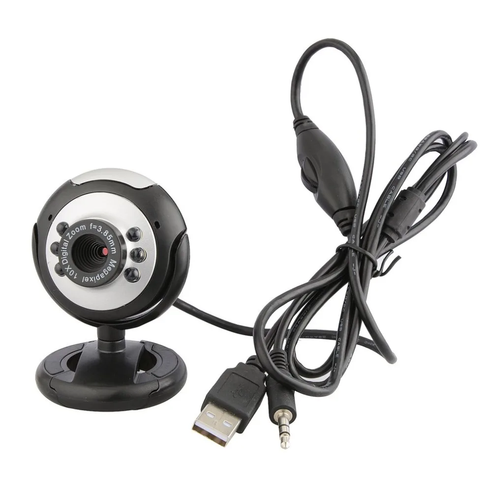 A7150 USB Computer Camera CMOS Sensor HD Web Camera with Mic Manual Focus Removable Digital Cam for Desktop Laptop PC