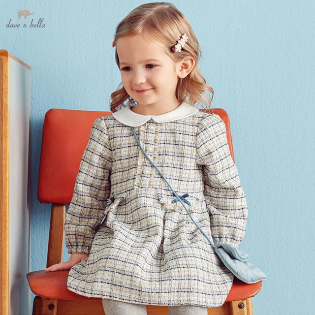 赤ちゃん用チェッカードレスdb1220552,小さなバッグ付きイブニング  