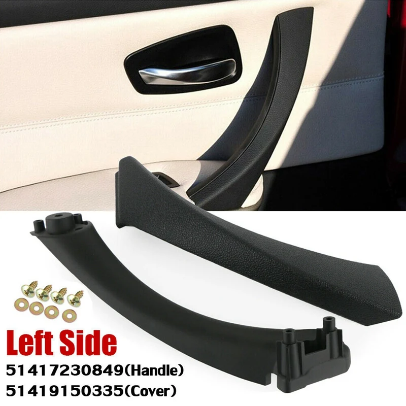Right Side Inner Door Panel Handle Pull Outer Trim Cover for BMW E90 3
