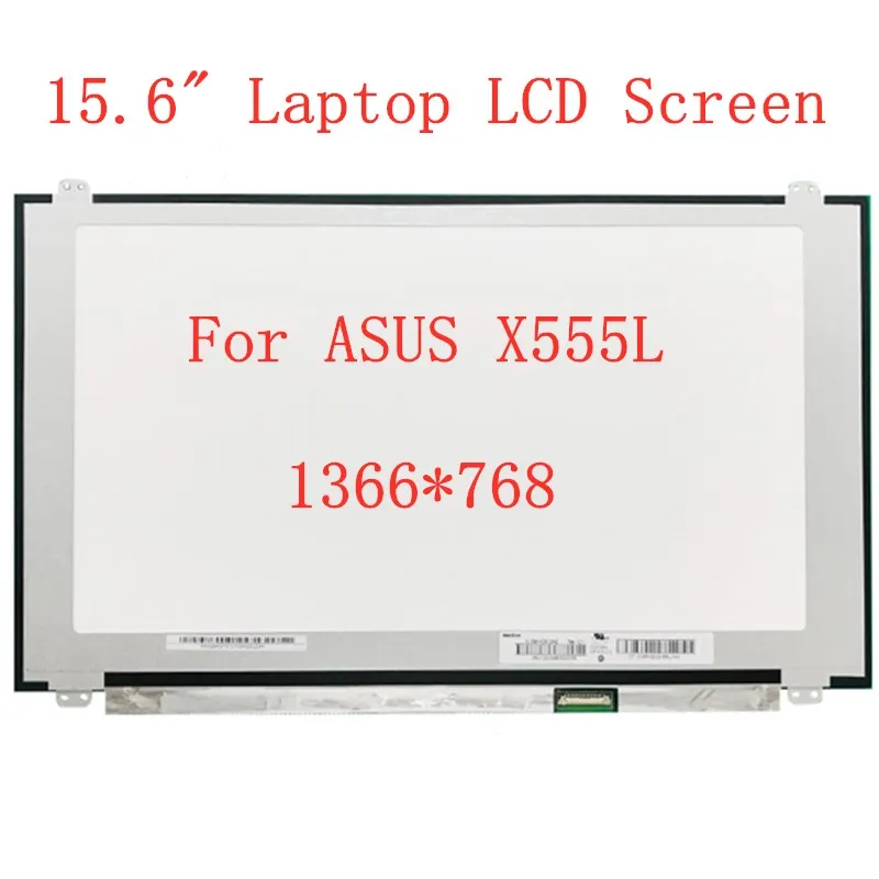 

15.6" For Asus X555L Laptop LCD Screen 1366x768 Display matrix panel HD 40 pins notebook replacement
