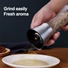 Stainless steel salt and pepper mill manual food herb grinders spice jar containers kitchen gadgets 2022 spice bottles glass ► Photo 3/6