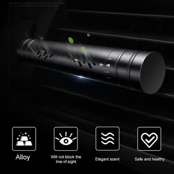 

Auto Car Vent Clip Air Freshener Purifier Solid Perfume Aromatherapy Stick Aluminum Alloy Car Interior Accessories Air Freshener