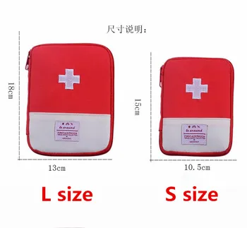 Portable First Aid Medical Kit Travel Outdoor Camping Useful Mini Medicine Storage Bag Camping Emergency Survival Bag Pill Case 6
