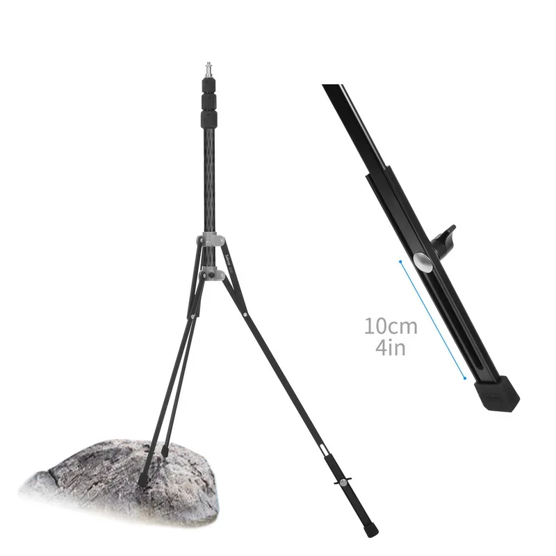 Selens Professional portable light stand Monopod for SLR Cameras tripod for softbox LED light Photographic Lighting flash stand