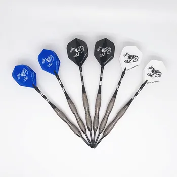 

6PCS 20g professional steel tip dart, high quality aluminum dart pole PET dart wing steel tip dart indoor dart