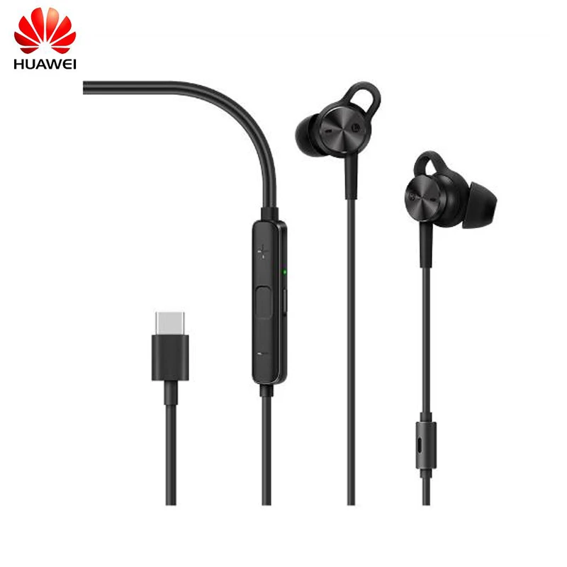 

HUAWEI Active Noise Canceling Earphones 3 Original USB Type C ANC 3 CM-Q3 Hi-Res Quality Music Mate 10 20 RS P20 Pro Honor V 10
