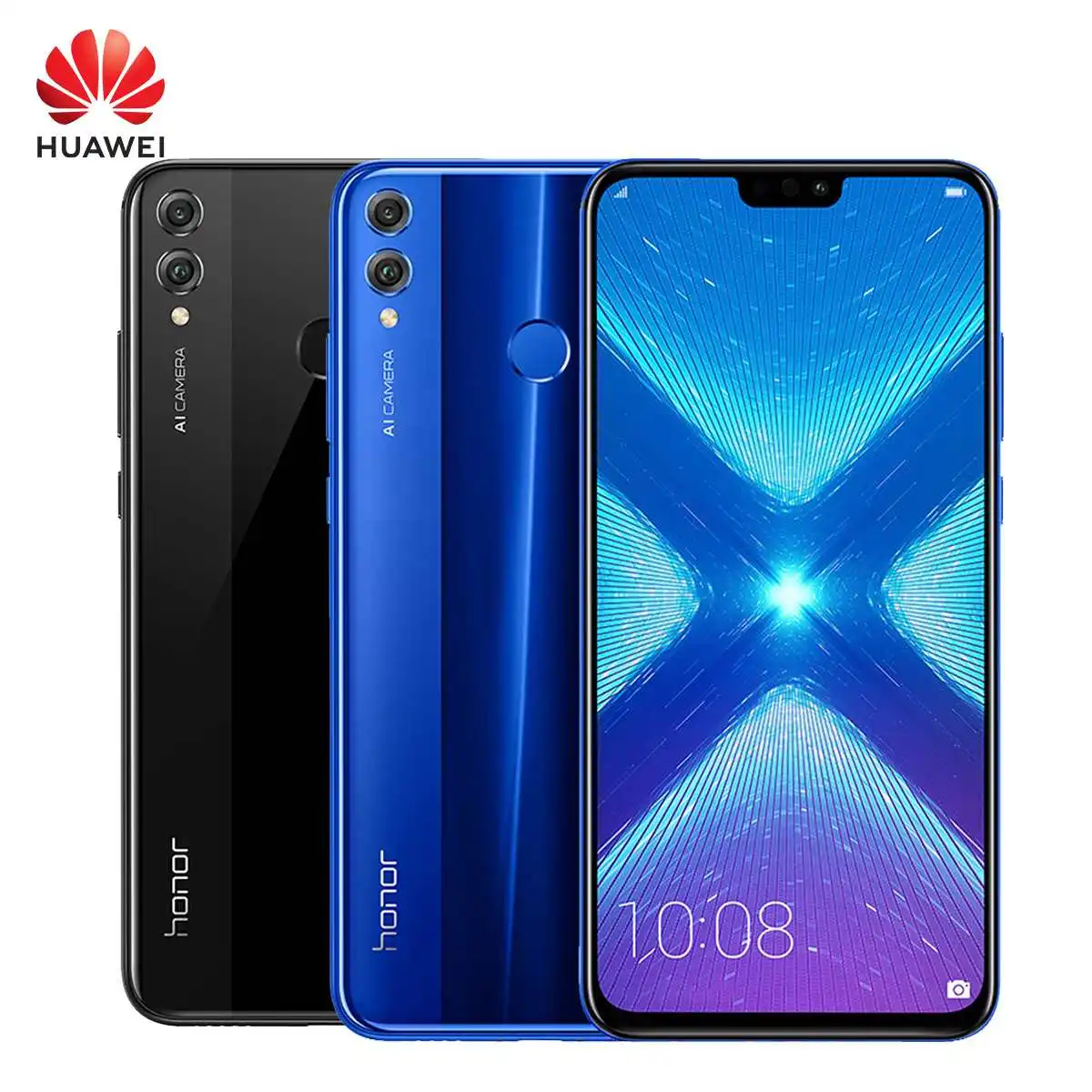 

Global Honor 8X 4+128G 6.5'' full Screen OTA update Smartphone Mobile phone Android 8.1 Octa Core fingerprint ID