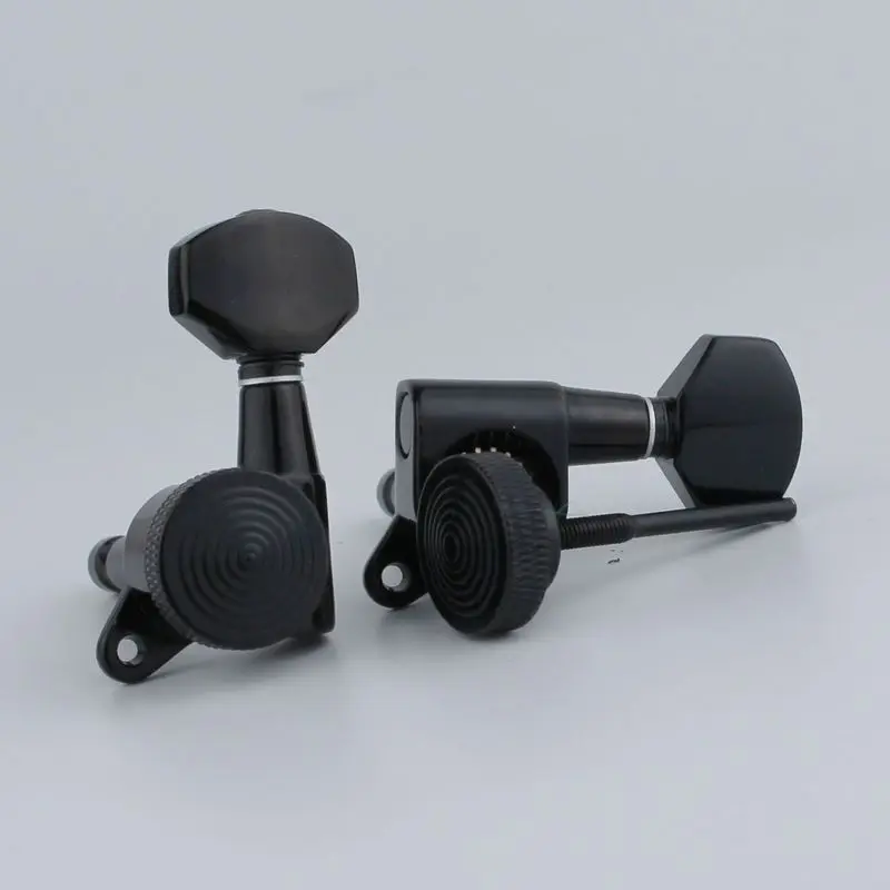 Новая черная гитара блокировки Колки для гитары головка машины 07SP замок|Детали и