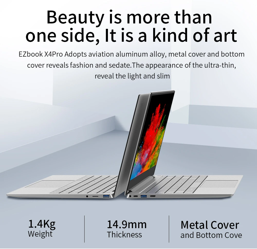 Jumper EZbook X4 Pro ноутбук 14 &quotFHD дисплей Intel Core i3 5005U 8 Гб 256 ГБ SSD двухдиапазонный Wifi Win 10