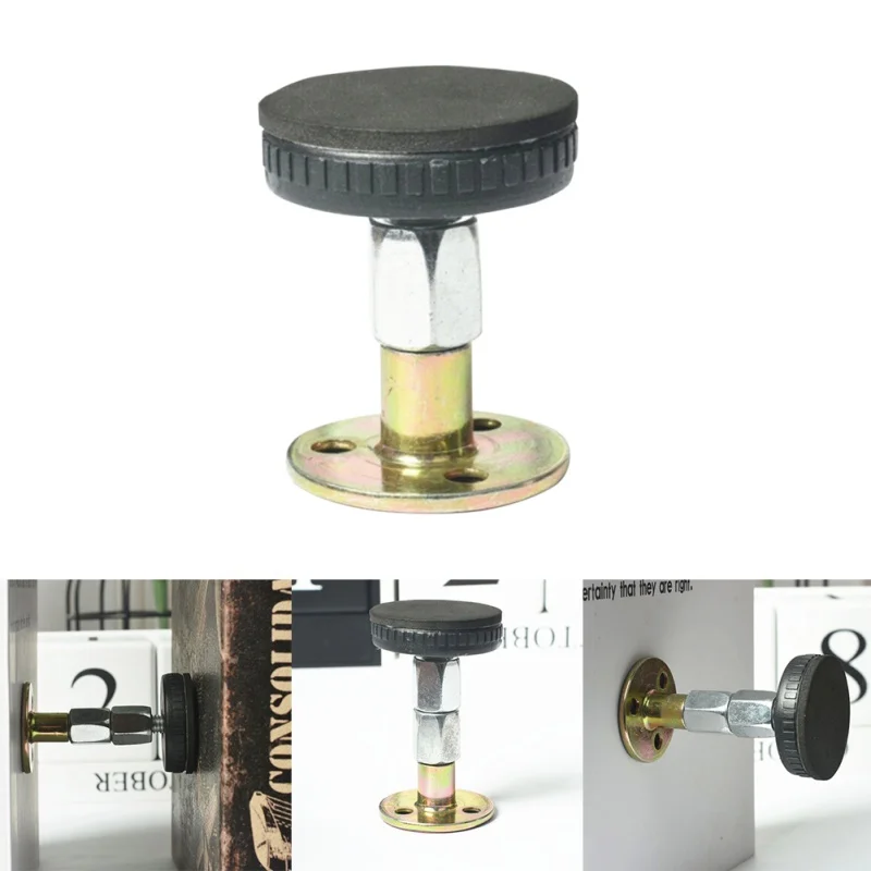 Adjustable Threaded Bed Frame Anti-shake Tools Telescopic Support for Room Wall Bed Reduces Noise Protects Wall - Цвет: B