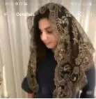 

lace mantilla