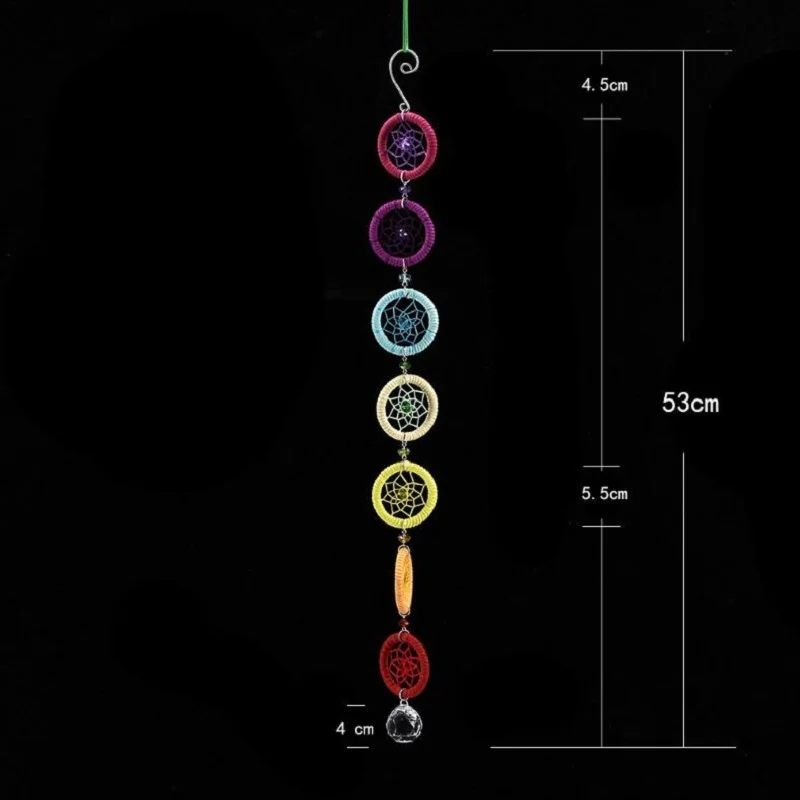Ловец снов с 20 мм хрустальная люстра шар призмы Suncatcher Ручной Работы Радуга кулон