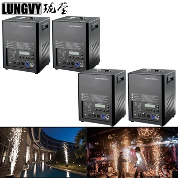 

Free Shipping 4pcs/lot 700W Spark Fireworks Machine DMX Control Cold Spark Machine Wedding Special Stage Decoration Firework