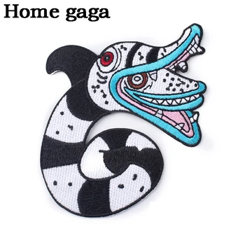 

Homegag Horror Movies Sticker for Clothing Applications Patches on Clothes Iron Embroidered Patch for Handbag Badge D3054