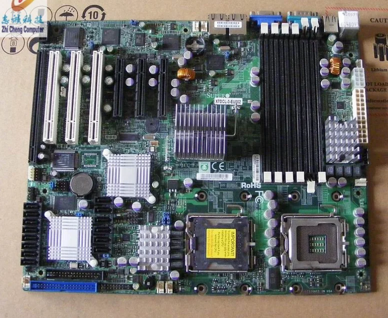X7DCL-3 Dual 771 Серверная материнская плата 5000V Поддержка SAS 54 серия