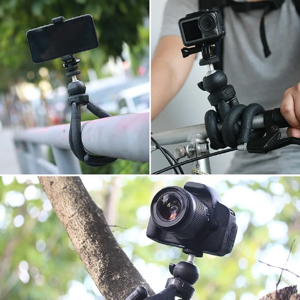 Гибкий Осьминог Мини штатив для iPhone камеры держатель телефона клип стенд Canon Nikon