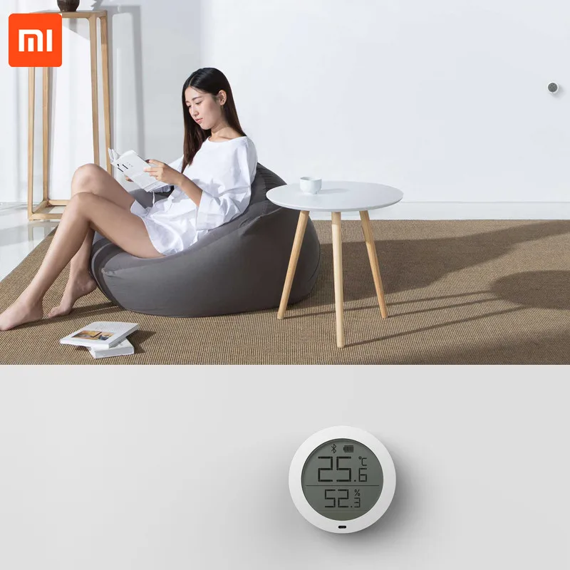 Xiaomi mi jia Bluetooth температура Hu mi dity гигротермограф Высокочувствительный ЖК-экран гигрометр термометр датчик влажности