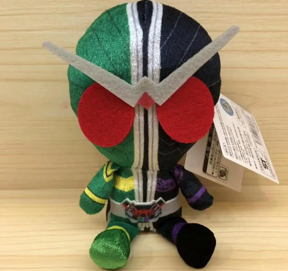 10/лот 6 стилей в масках Rider/Kamen Rider 15 см плюшевые куклы мягкие лучшие подарки для детские плюшевые игрушки - Цвет: W