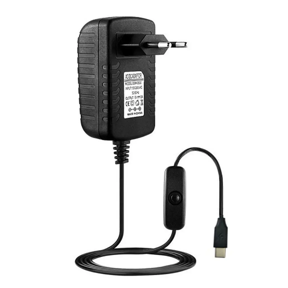 Сетевое зарядное устройство 5 В 3 А USB Type C адаптер переменного/постоянного тока
