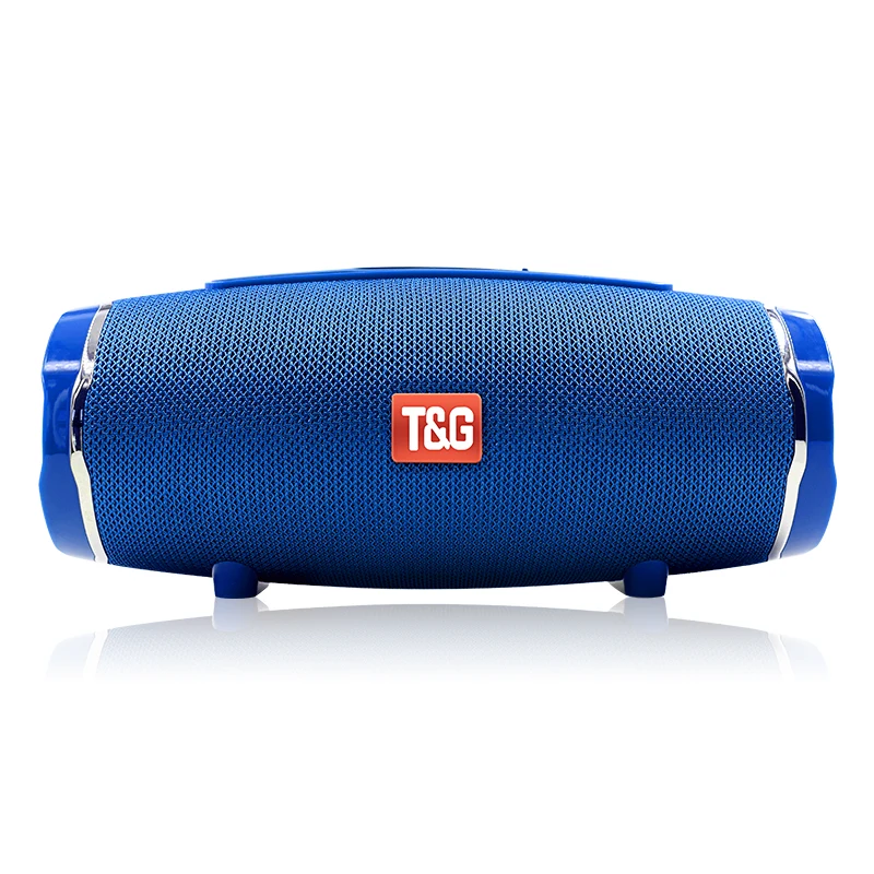 blue Портативный Водонепроницаемый Открытый HIFI Колонка беспроводной Bluetooth динамик сабвуфер звуковой ящик Поддержка FM радио TF Mp3 - Цвет: blue