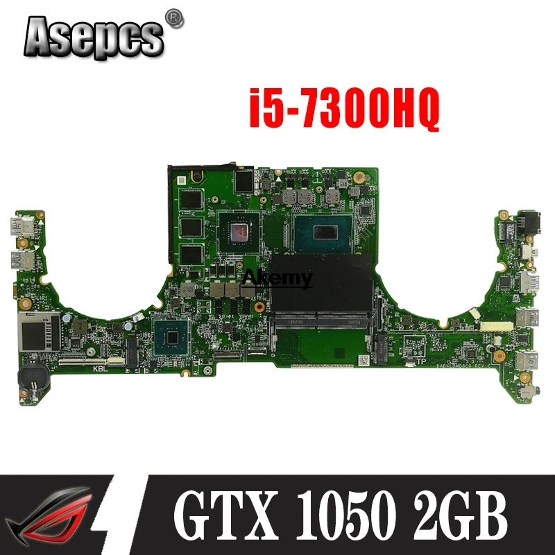 DABKLAMB8B0 Moederbord Voor Asus GL503VD GL503V Laptop Moederbord Moederbord Gtx 1050 2 Gb I5-7300HQ DABKLAMB8B0 Moederbord Voor Asus GL503VD GL503V Laptop Moederbord Moederbord Gtx 1050 2 Gb I5-7300HQ
