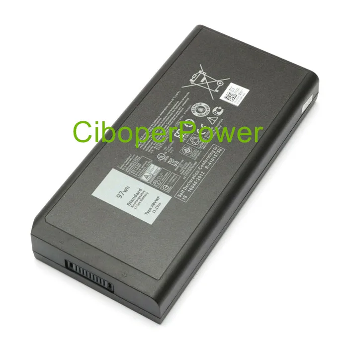 11,1 V 97WH оригинальное качество батарея для 4XKN5 X8VWF XN4KN YGV51 453-BBBE E5404 E7404