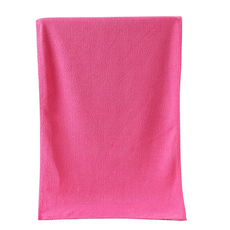 D Quick Dry Towels 2PC Large Microfibre Beach Bath Hand Towel Sports Travel Gym Lightweight 30DE23 - Цвет: D