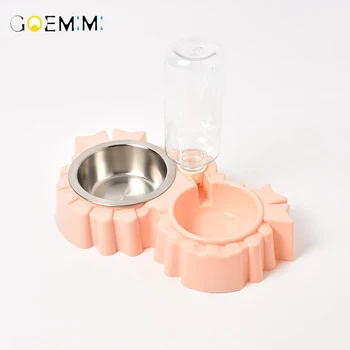 

New Dog Drinking Bowl Stainless Steel Pet Feeder Bowls Supplies For Dogs Water Bottle bowl for dog cute dog bowl
