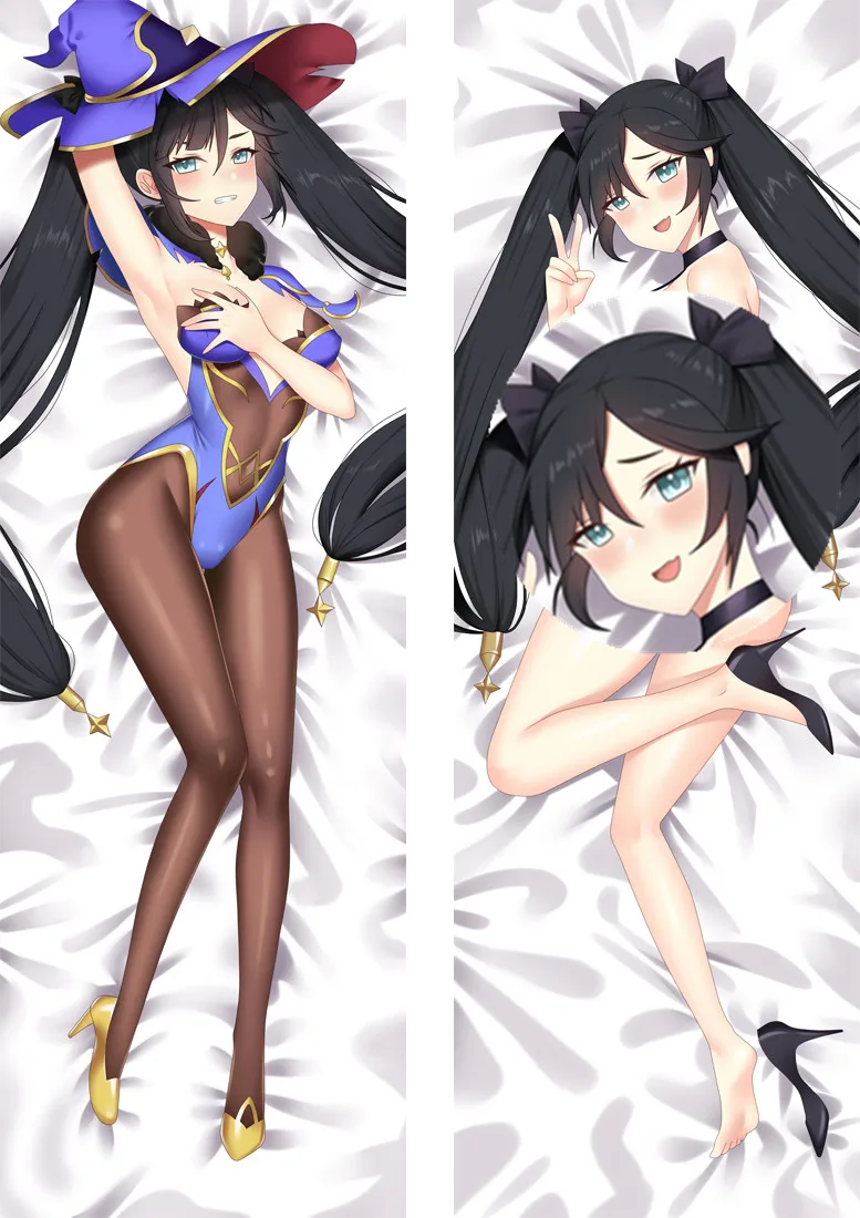 

Impact Astologis Mona Maggistus Cosplay Dakimakura Pillow Case Hugging Body